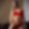 CharmModels.net/Cibella Diamond/In red lingeries glamour style on a couch