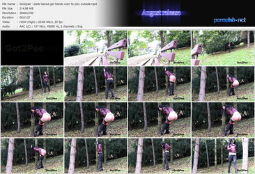 Got2Pee   02.01.2026 - 13.03.2026/ScreenLists/Got2pee - Dark haired girl bends over to piss outside.mp4.jpg