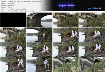 Got2Pee   02.01.2026 - 13.03.2026/ScreenLists/Got2pee - Dark haired girl pisses next to a flowing river.mp4.jpg