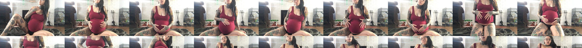 tanksfeet pregnant belly play and squishing.mov screencaps