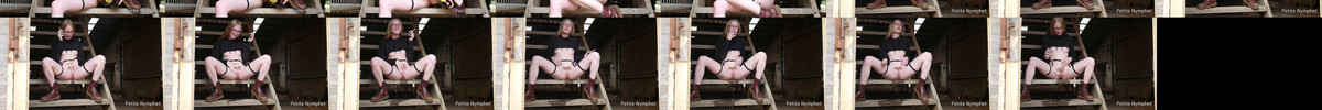 Petite Nymphet - Filthy Girl Smoking, Piss & Bottle Fuck screencaps
